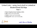 Java - LinkedLists