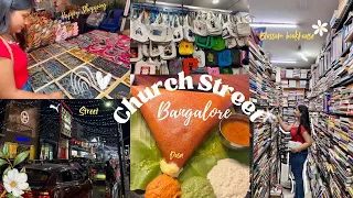 Church Street Bangalore Street Shopping Blossom bookhouse Food Night life