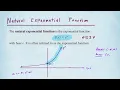 Graphing Natural Exponential Function Finding its domain range and horizontal asymptote