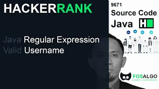 HR - Java23 Java Regular Expression Valid Username