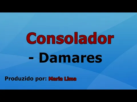 Download MP3 Consolador - Damares playback com letra