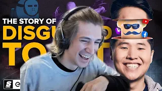 xQc Reacts to The Massive Brain Behind the Bread: The Story of Disguised Toast (theScore esports)