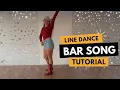 A BAR SONG - SHABOOZEY LINE DANCE