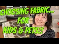 The BEST Upholstery Fabric Kids Pets