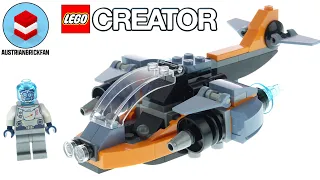Lego Creator 31111 Cyber Drone - Lego Speed Build Review