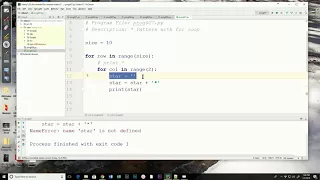 034 - Printing a pattern in a for loop Part 2
