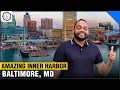 Tour of BALTIMORE MD Discover the AMAZING Inner Harbor