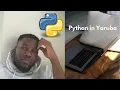 Python tutorial in Yoruba Build Simple calculator in python