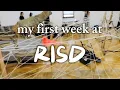 My first week at RISD