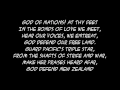 NZ National Anthem Extended Version for Christchurch by Cindy Ruakere