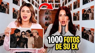LLENE LA HABITACIÓN DE FER DURAN CON FOTOS DE SUS EX NOVIOS !!| Carol Castro