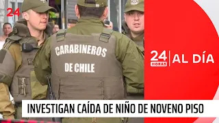 Niño de 9 años muere tras caer desde un noveno piso en Santiago Centro | 24 Horas TVN Chile