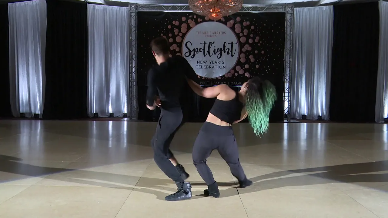 Spotlight New Years 2018 2019 Invitational Jack & Jill Classic Jakub Jakoubek & Ariel Peck