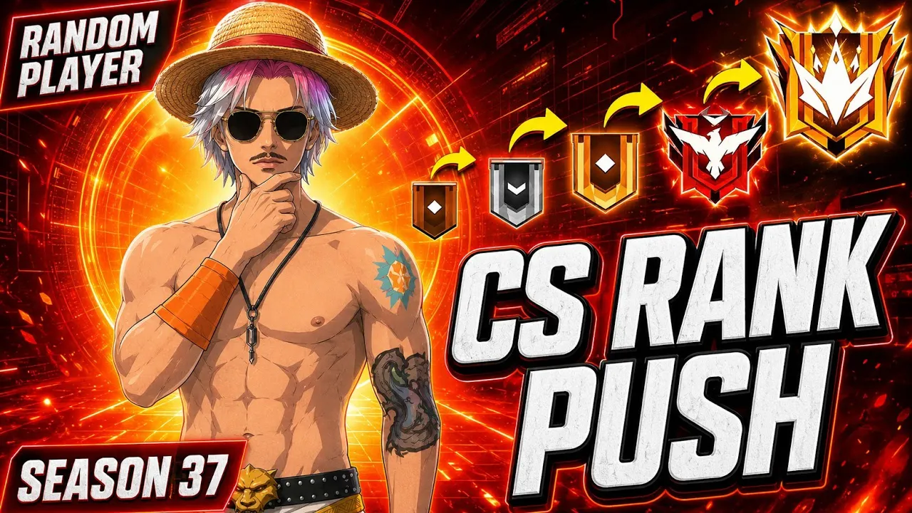 CS Rank Push until master in brothers 💪 account in Telugu ❤️‍🩹 #garenafreefire #longvideo #telugu