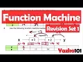 How to use Function Machines exam practice