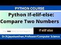 Python If Elif Else Tutorial Comparing Two Numbers with Multiple Condition