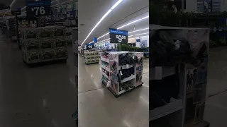 Walking Through an Empty Walmart Early on a Saturday Morning Part 2 Villa Park Illinois