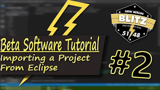 FRC 2019 Importing a Project from Eclipse