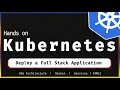 Beginner Guide on Kubernetes Full Stack Application Deployment Architecture