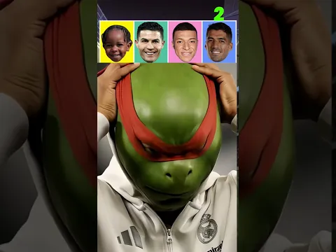 Ronaldo😎 vs Mbappe🐢 vs Broski🥰 vs Suarez😈