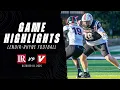 Game Highlights Lenoir-Rhyne Football vs UVA Wise