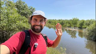 Live tour of the flooded quarry