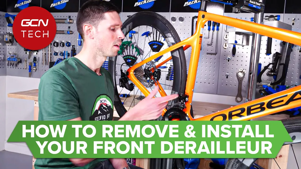 How To Remove Install Your Front Derailleur GCN Tech Monday Maintenance