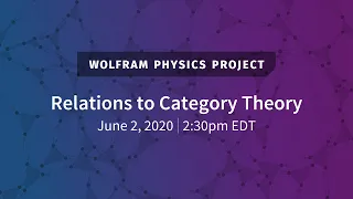 Wolfram Physics Project: Relations to Category Theory