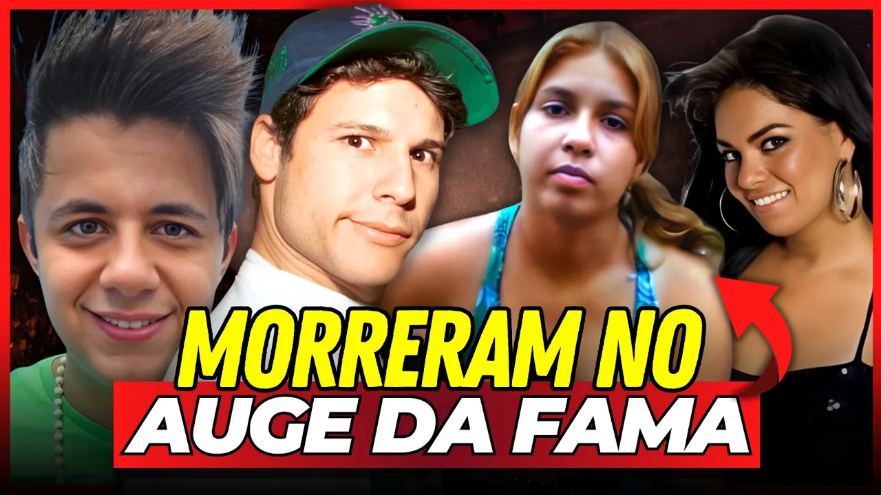 25 CANTORES BRASILEIROS QUE PERDERAM A VIDA CEDO DEMAIS NO AUGE DA FAMA! ????
