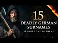 15 German Last Names That Expose the Dark Professions of Your Family Tree