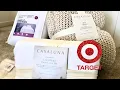 VLOGMAS DAY 3 CASALUNA BEDDING TARGET STOOLS