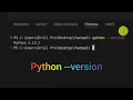 How to create and activate vrtual environment python