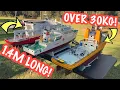 HUGE SCALE RC BOATS OVER 30KG 1 3M LONG - THESE ARE INCREDIBLE