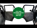 5th Gen Toyota 4Runner Canvasback Door Covers Install