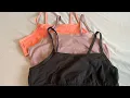 Hanes womens String Bralette Pack Low-Impact Bra Cooling Stretch Cotton Bralette 3-Pack