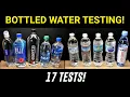 Testing 10 Popular Bottled Drinking Water Brands - See How They Compare