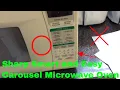 How To Use Sharp Smart and Easy Carousel Microwave Oven Review