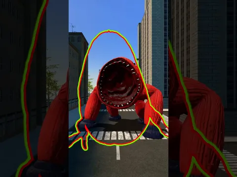 CATCH DEEP SCREAMER IN BIG CITY! NINGEN FILTER MUNCHER THALASSOPHOBIA STARFISH MONSTER GMOD #shorts