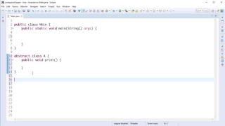 Java Abstract Class 2 Bangla