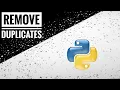 Remove Duplicates from Sorted Array competitive programming python