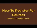 How to Register for Courses with OLLI at WMU