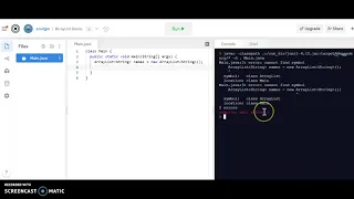 Declare ArrayList