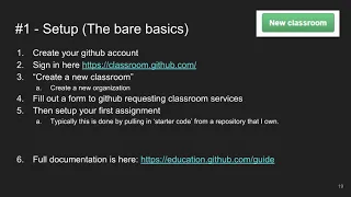 Introduction to Github Classroom