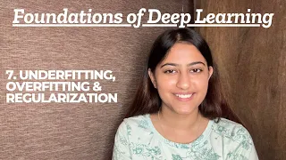 Chapter 7 How to Train Smarter Models Overfitting Underfitting Regularization in Deep Learning