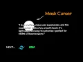 Mask Cursor Effect in Next js GSAP