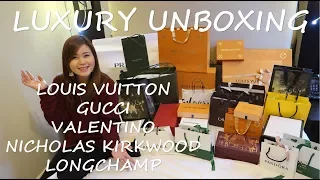 Download Huge Luxury Handbags and Shoes Unboxing:  Gucci, LV, Valentino, Nicholas Kirkwood, Etc  [Part 2/2] MP3