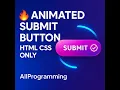 Animated Submit Button HTML CSS Only