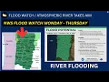 PORTLAND FLOOD WATCH ATMOSPHERIC RIVER MONDAY - WEDNESDAY