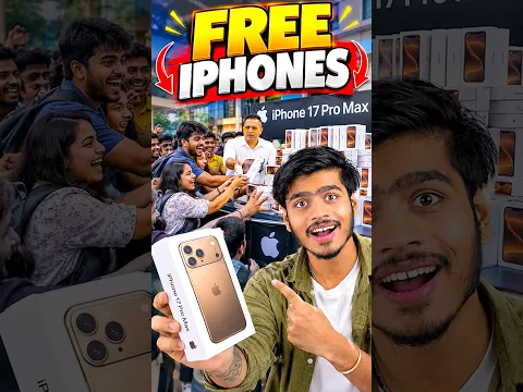 I Phone free me …😱bat raha hai…