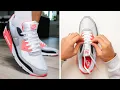How To Lace Nike Air Max 90 6 EASY WAYS Tutorial